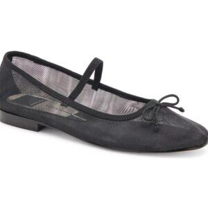 Dolce Vita Black Mesh Ballet Flats